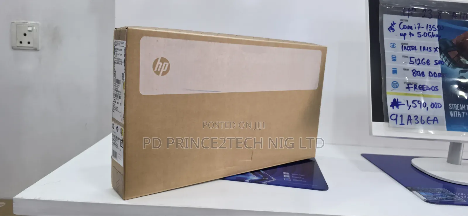 New Laptop HP 240 8GB Intel Core i3 SSD 512GB