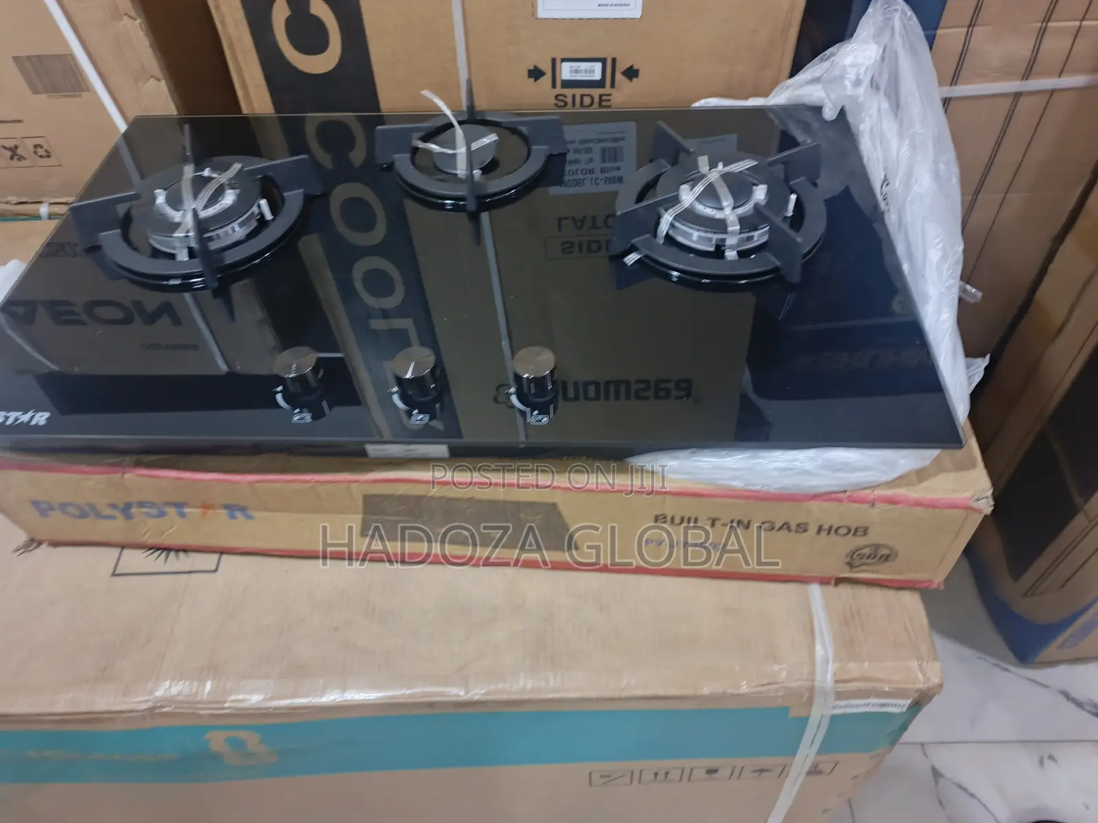 Polystar Table Top 3 Gas Burner Cooker