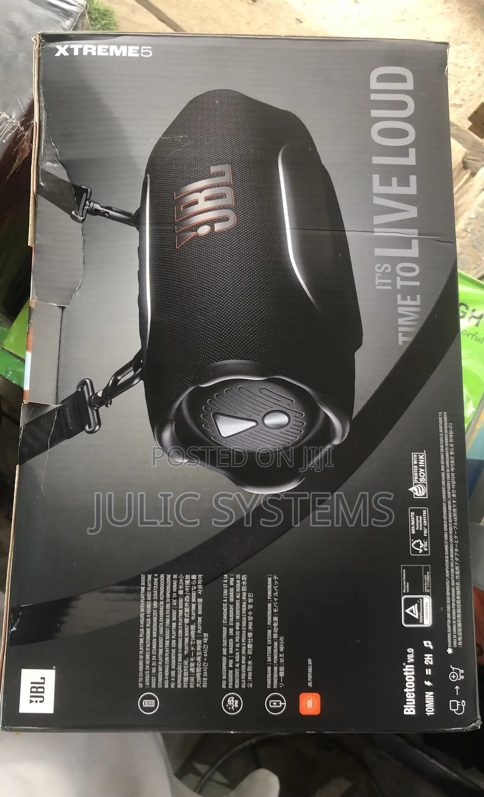 JBL Xtreme5 Portable Waterproof Bluetooth Speaker