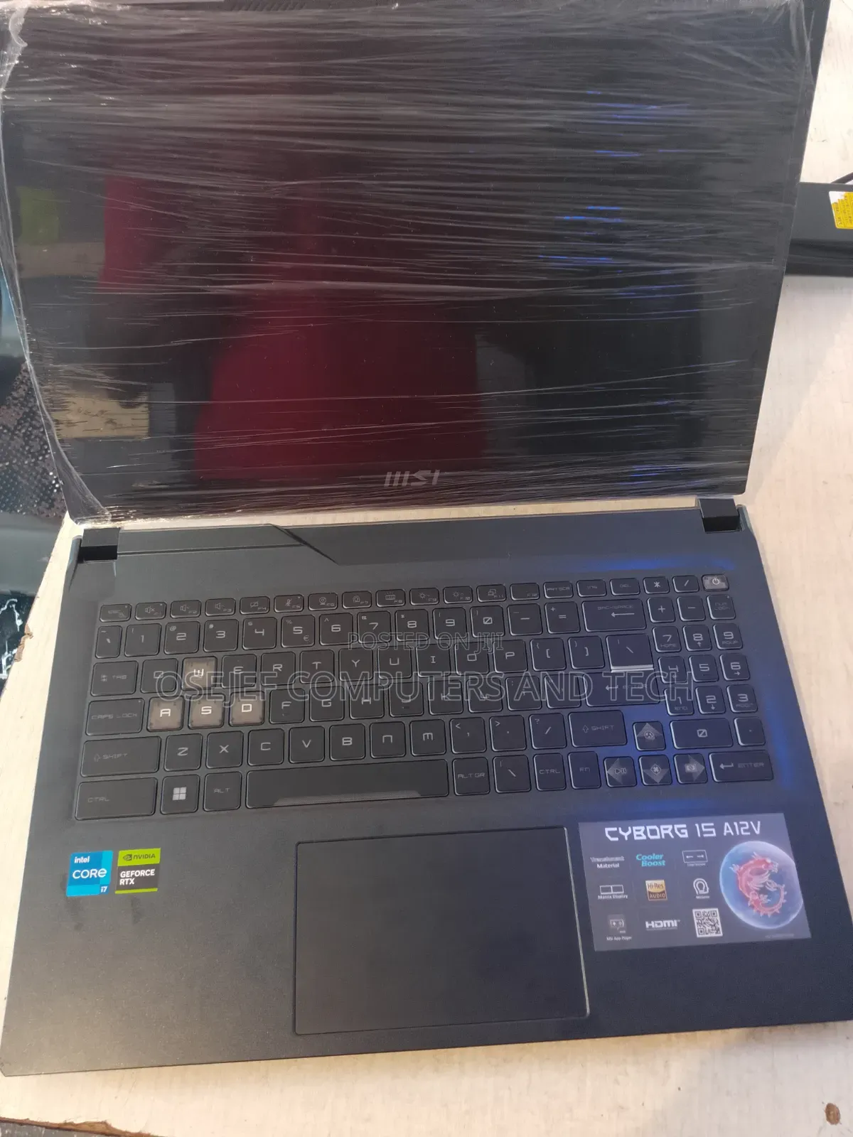 Laptop MSI 16GB Intel Core i7 SSD 1T