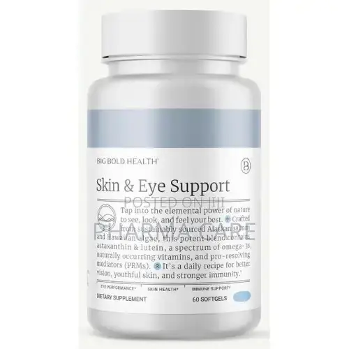 Skin & Eye Health Wild Alaskan Salmon Oil With Astaxanthin Lutein