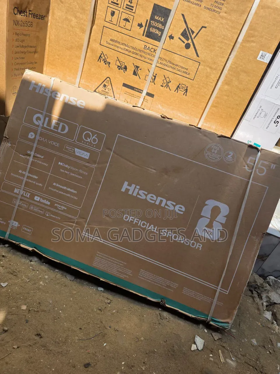 Hisense Smart Television Qled Q6 Series(55 Inches)