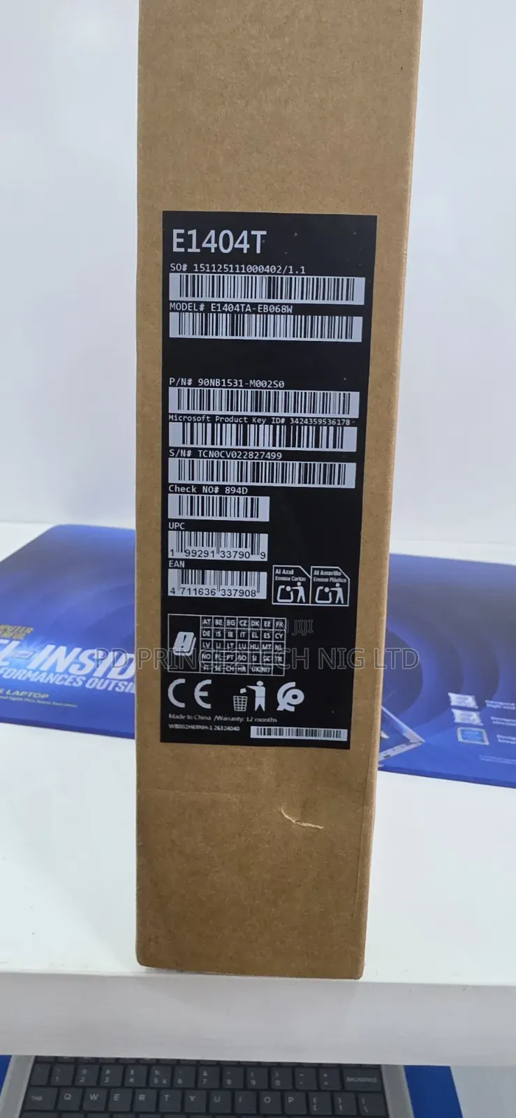 New Laptop Asus Vivobook Go 14 8GB Intel Celeron SSD 256GB
