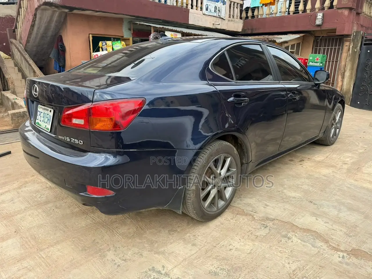 Lexus IS 250 2008 Blue