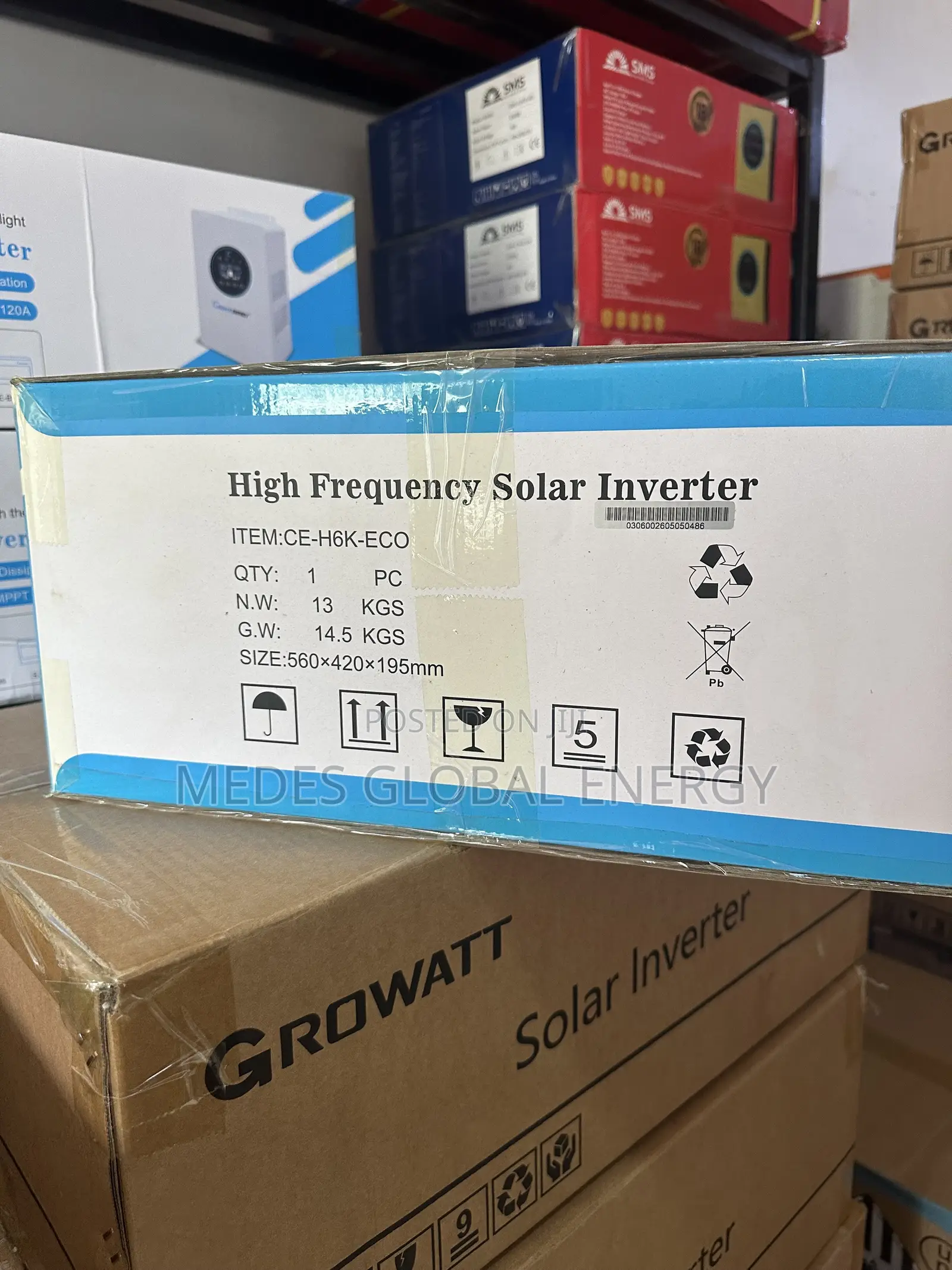 6kva/6000w 48v Cworth Hybrid Inverter