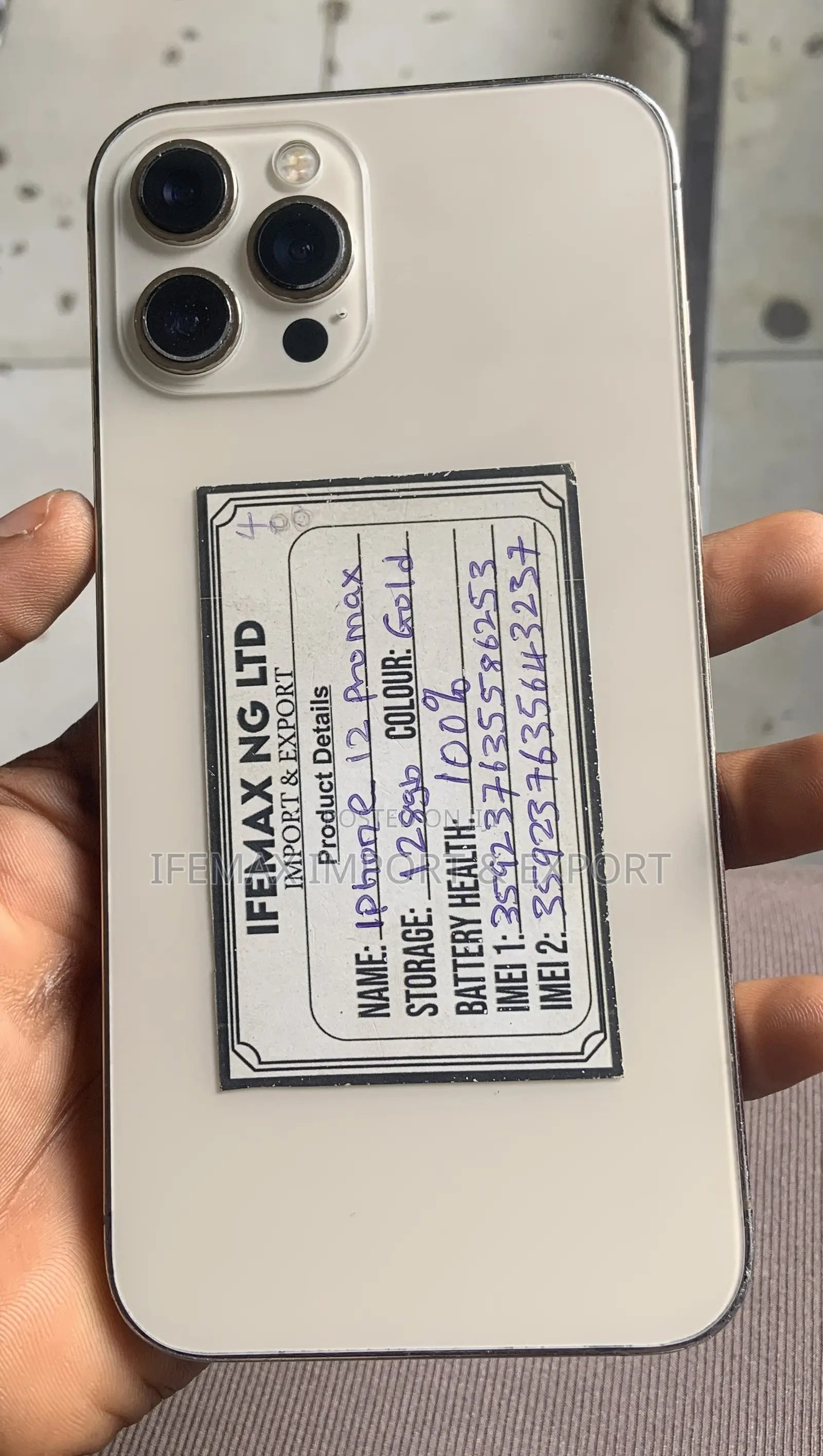 Apple iPhone 12 Pro Max 128 GB Gold