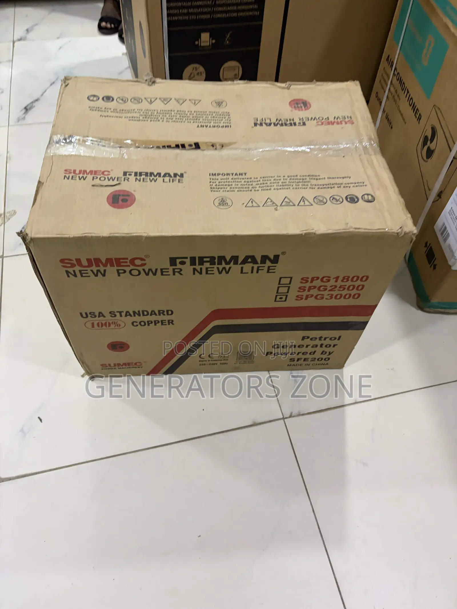 Firman SUMEC 4.5KVA SPG 3000 Commercial Generator
