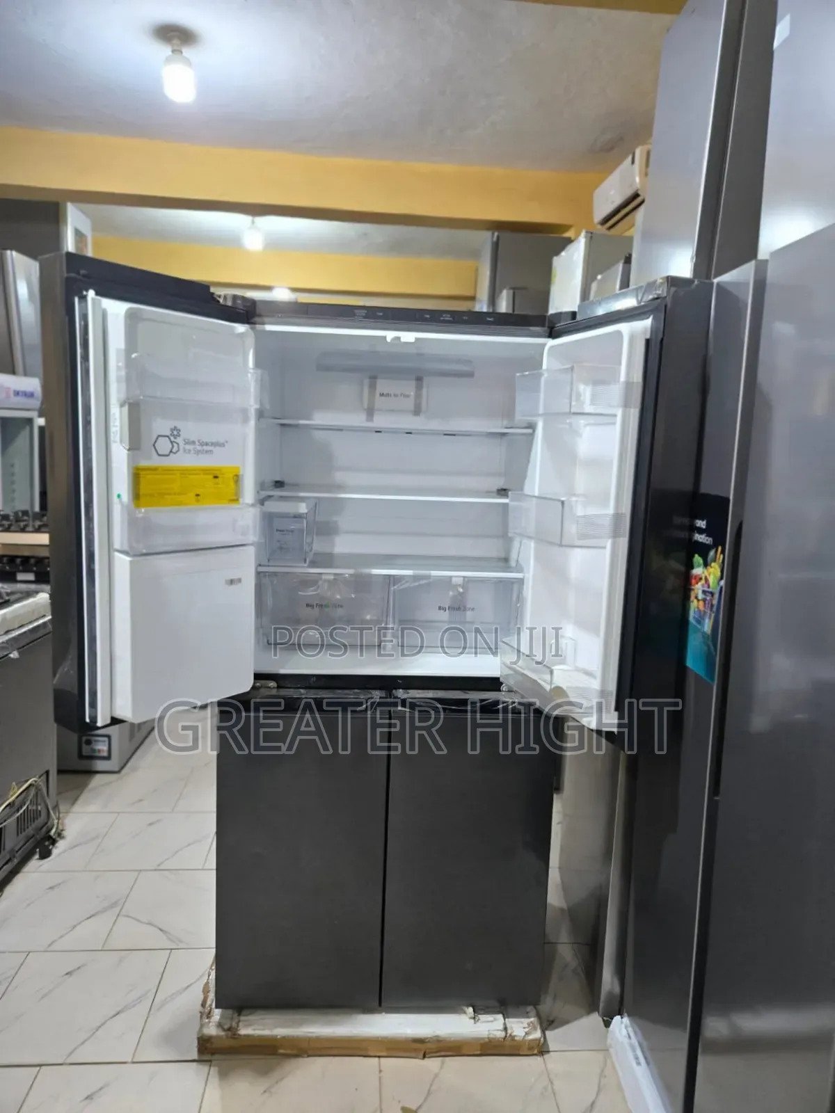 LG Inverter Side-by-Side Refrigerator Model: Ref 22 FFQPB 570l