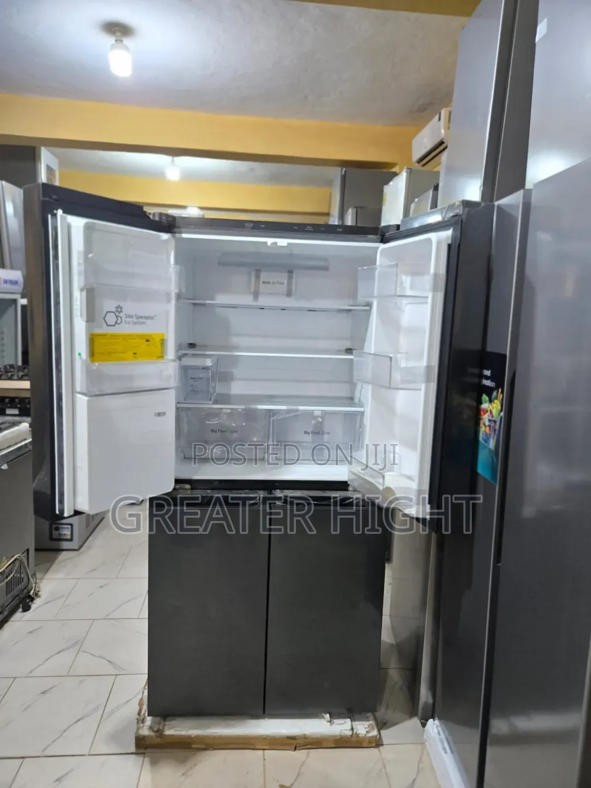 LG Inverter Side-by-Side Refrigerator Model: Ref 22 FFQPB 570l