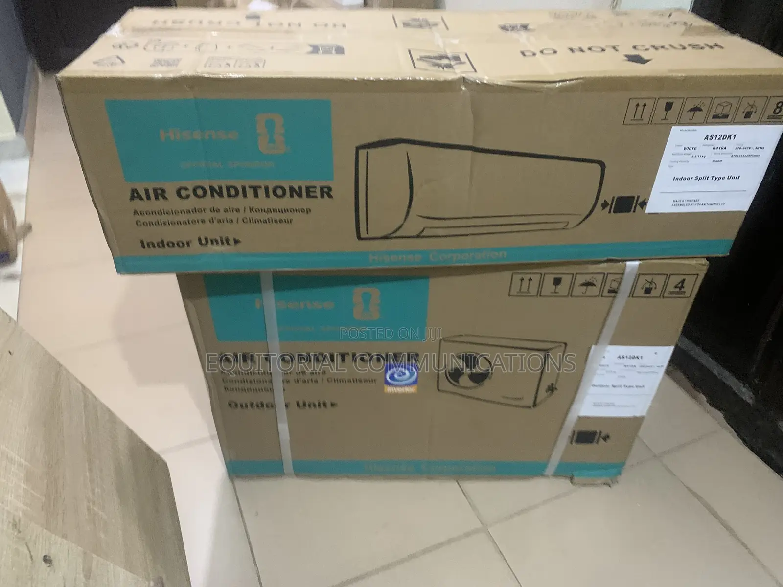 Hisense 1.5HP Gold Fin Inverter Split AC
