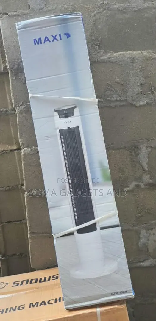Maxi Tower Fan 40inches 45watts Oscillating White Color