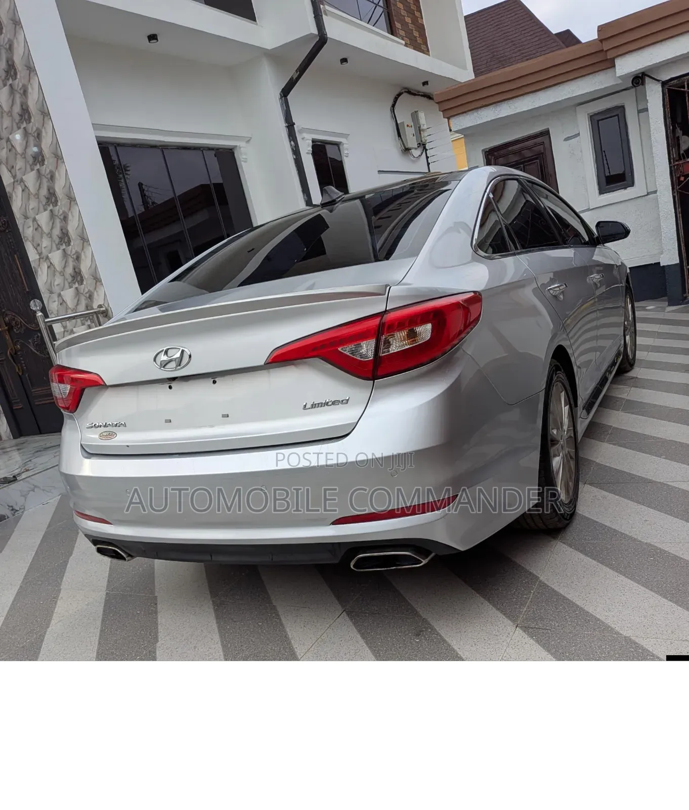 Hyundai Sonata Limited Sedan FWD (2.4L 4cyl 6A) 2016 Silver