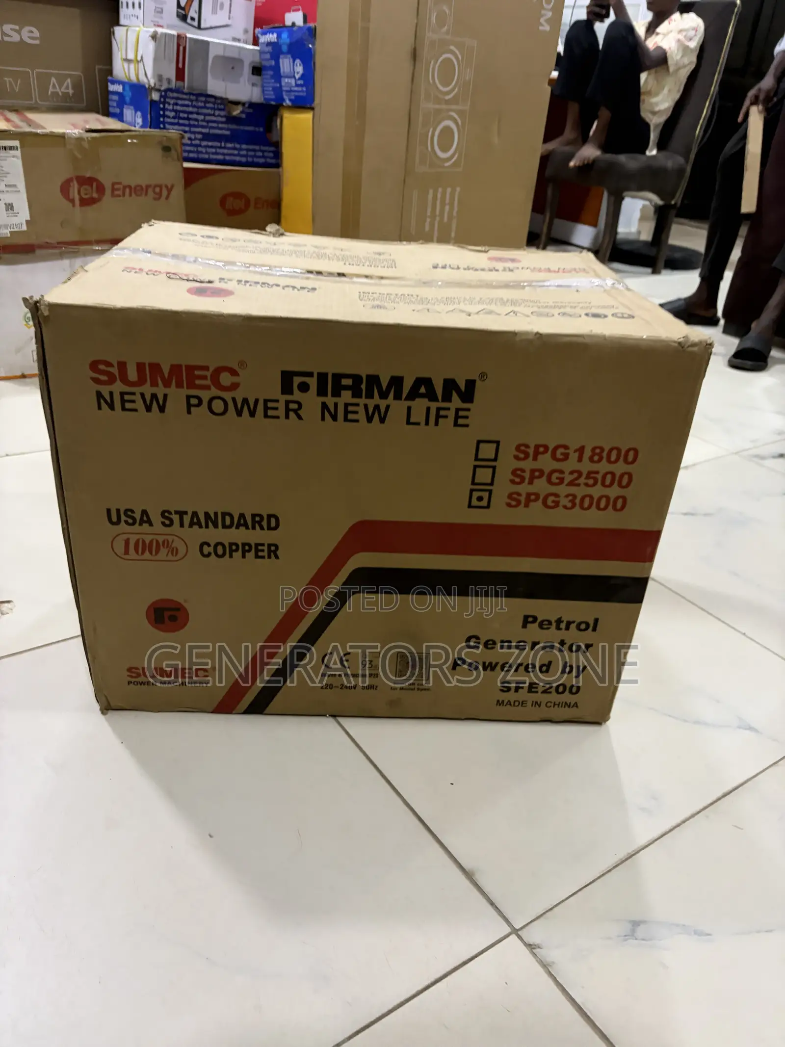 Firman 4.5KVA SUMEC SPG 3000 Generator Unit