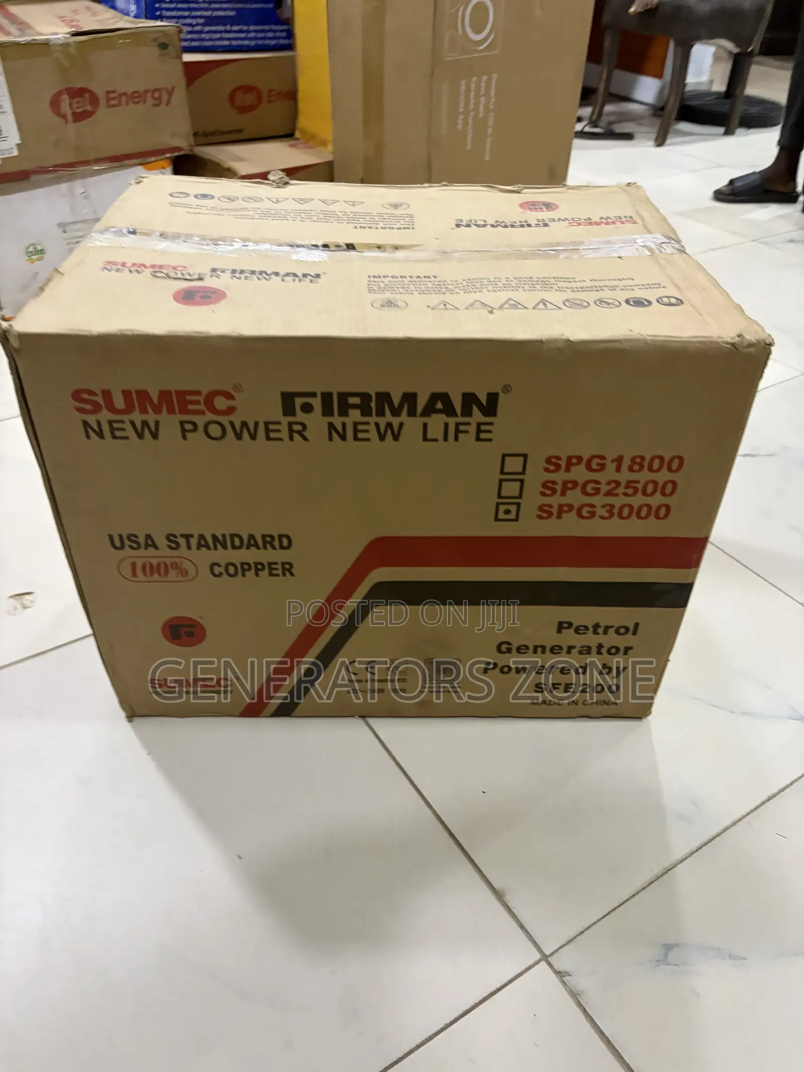 Firman 4.5KVA SUMEC SPG 3000 Generator Unit