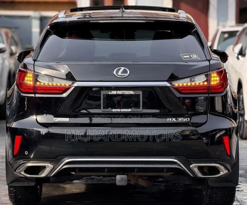 Lexus RX 350 F Sport AWD 2018 Black