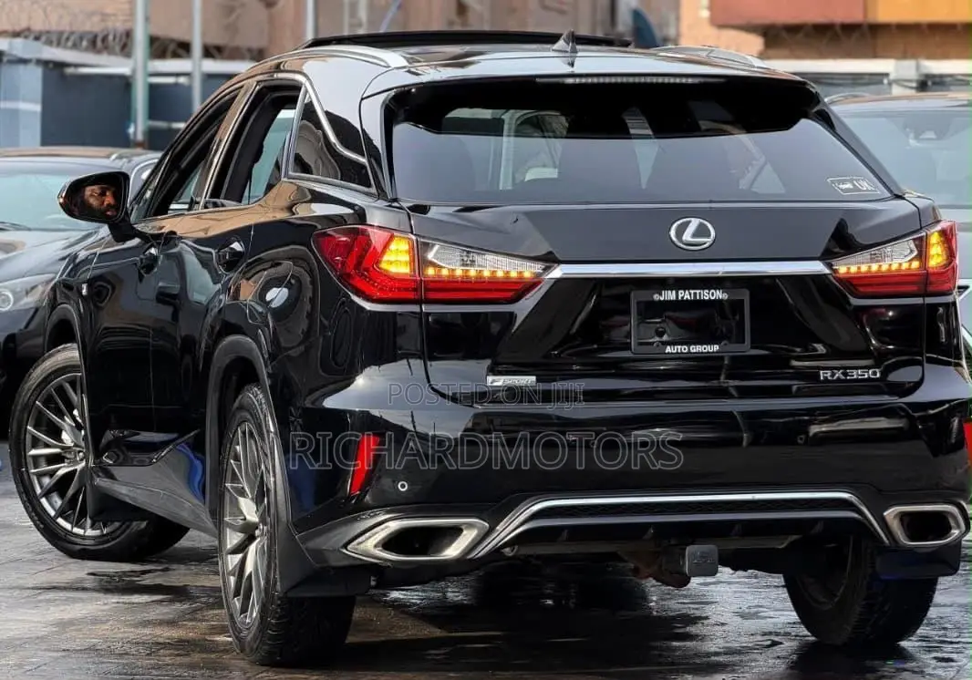 Lexus RX 350 F Sport AWD 2018 Black