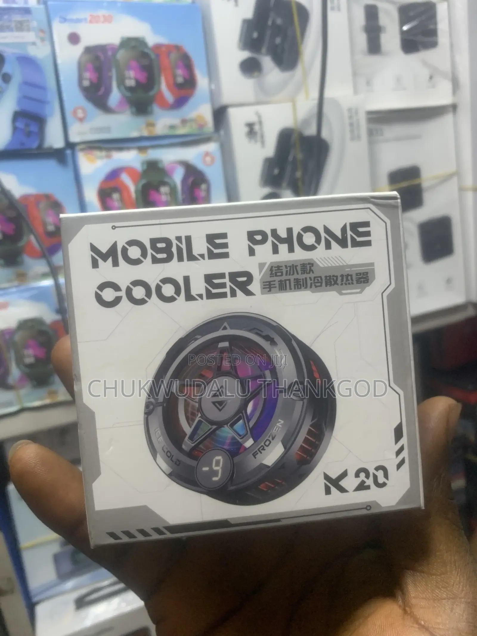 The K20 Mobile Phone Cooler Is a 15W High-Power Semiconductor Cooling