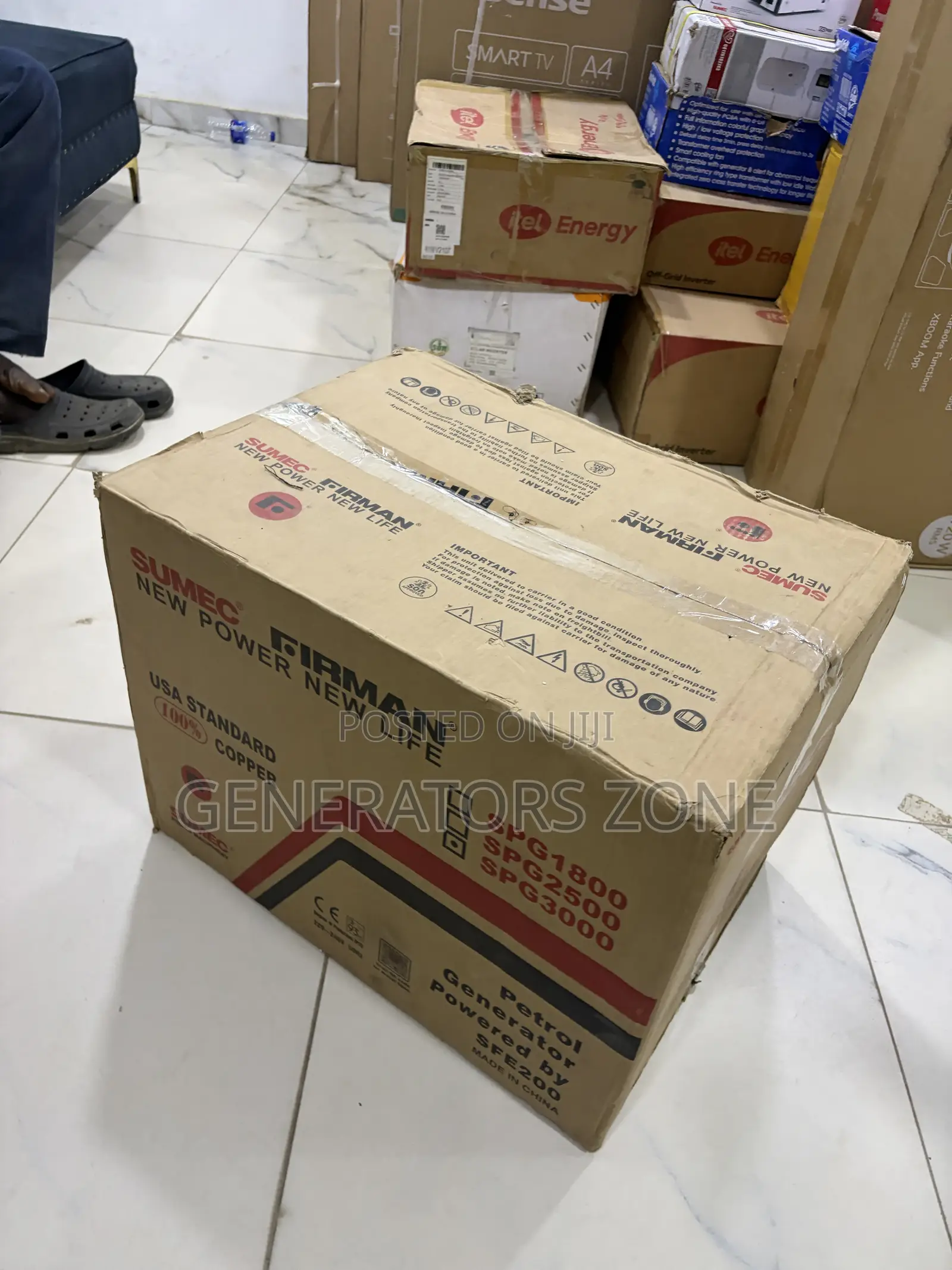 4.5KVA SUMEC Firman SPG 3000 Petrol Generator