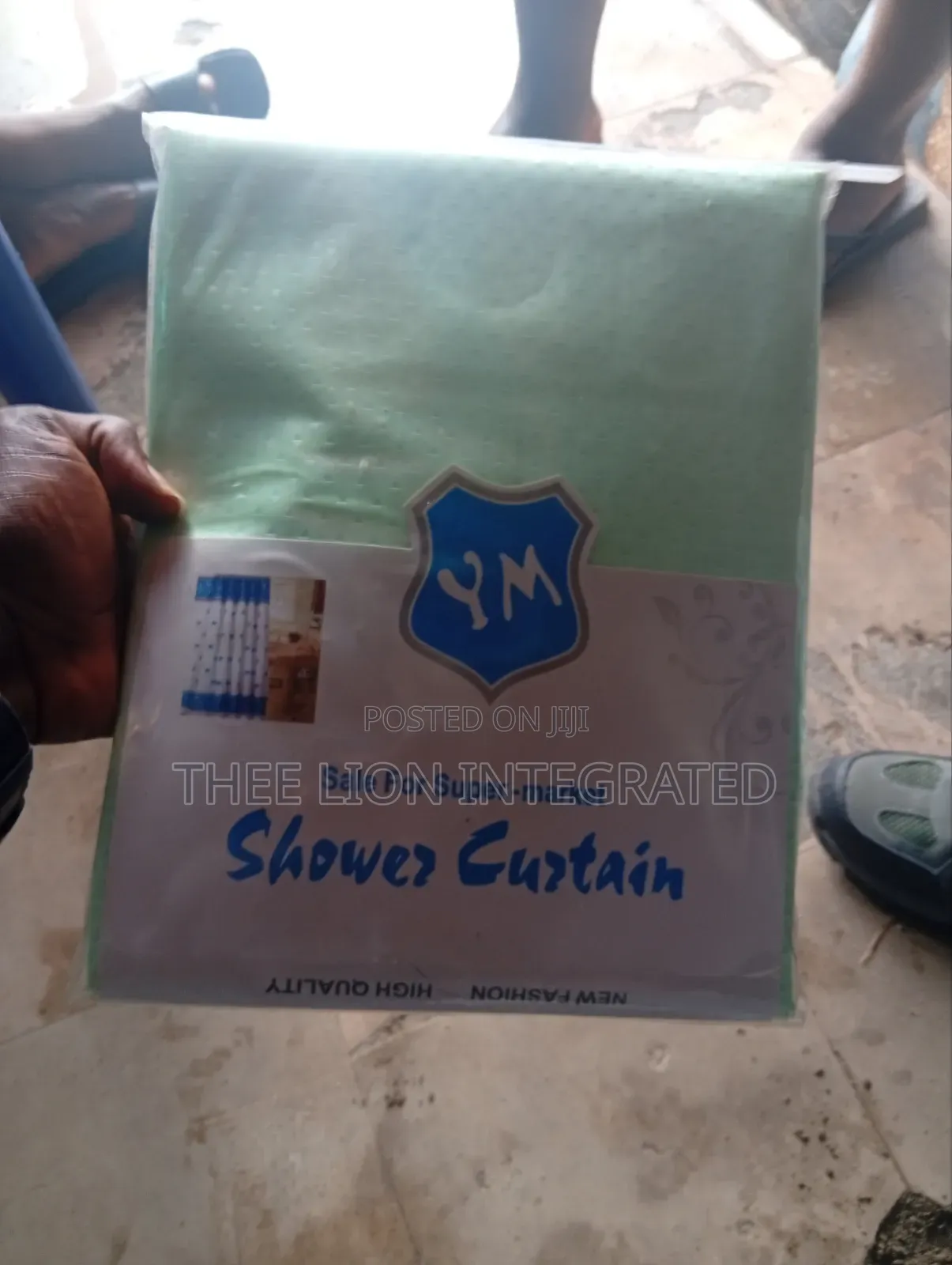 Brand New Mint Green Shower Curtain (180x180cm)
