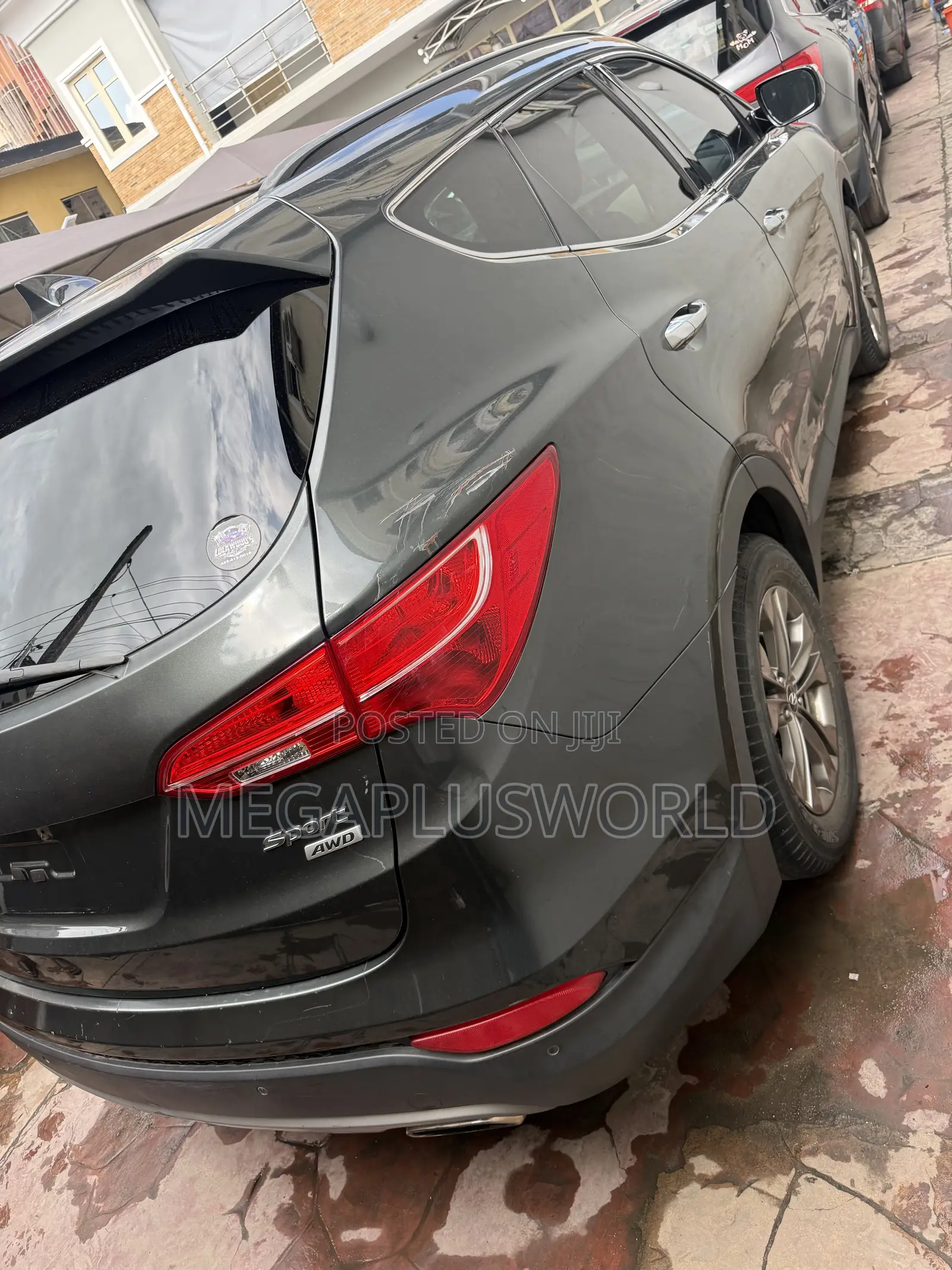 Hyundai Santa Fe GLS 4dr SUV (3.3L 6cyl 6A) 2014 Green