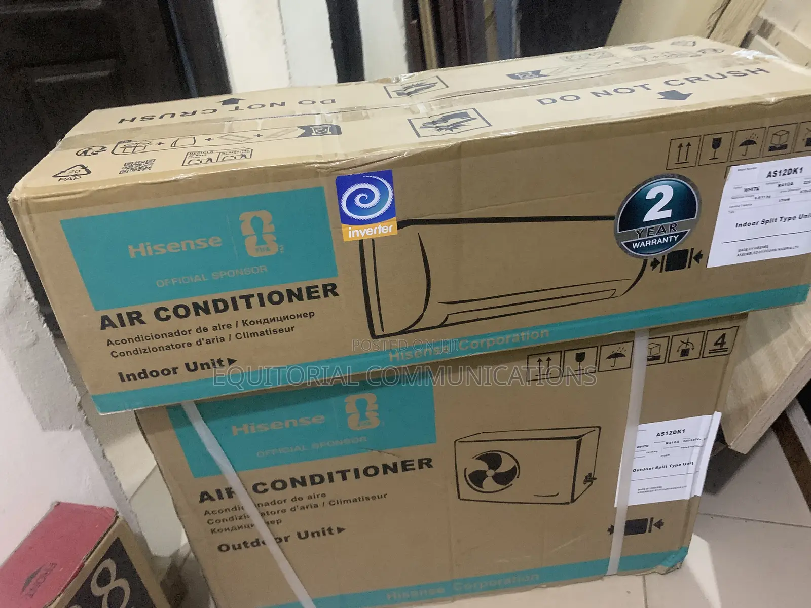Hisense 1.5HP Inverter Split AC – Comfortable & Efficient Cooling