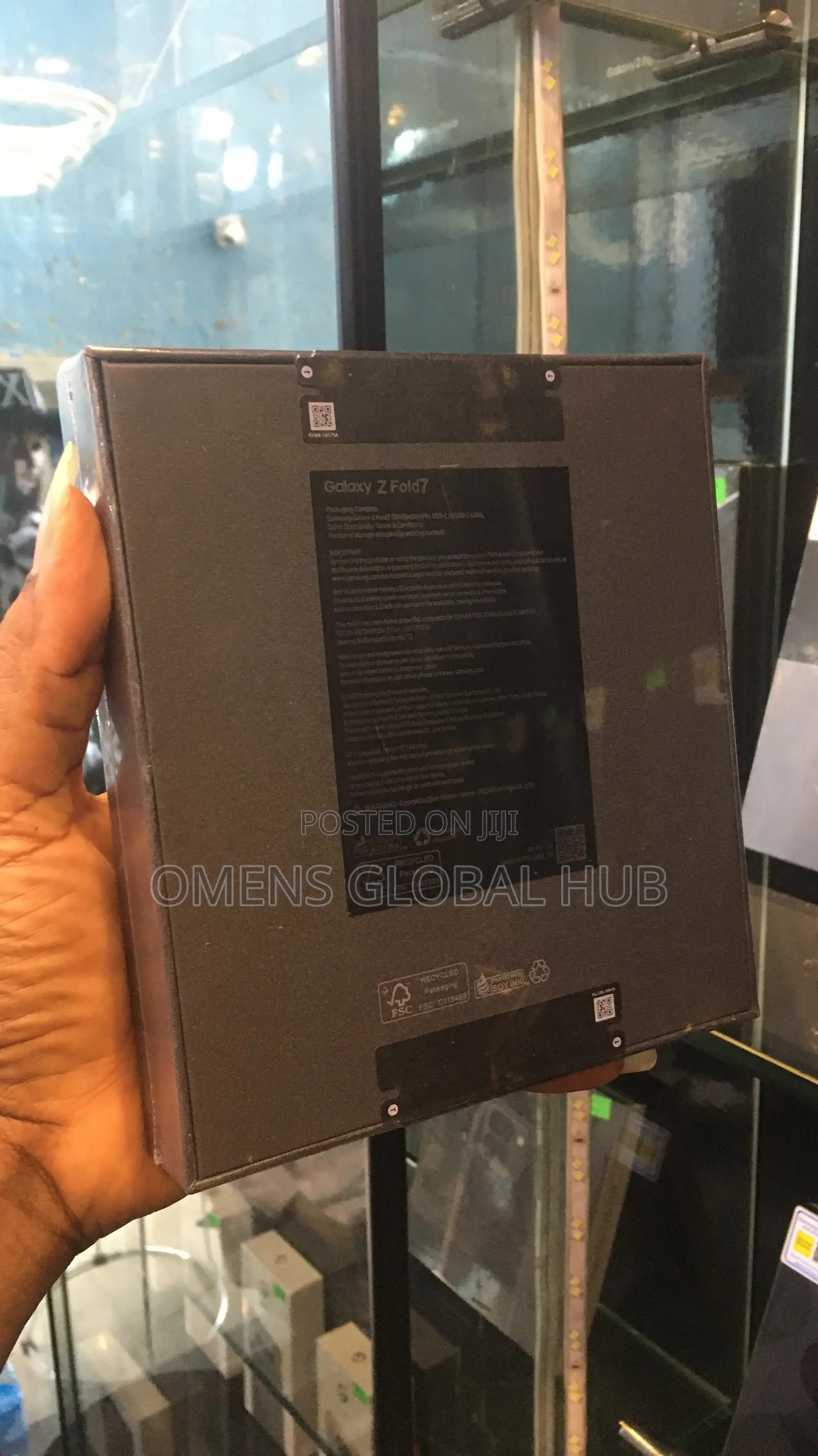 New Samsung Galaxy Z Fold7 256 GB Black