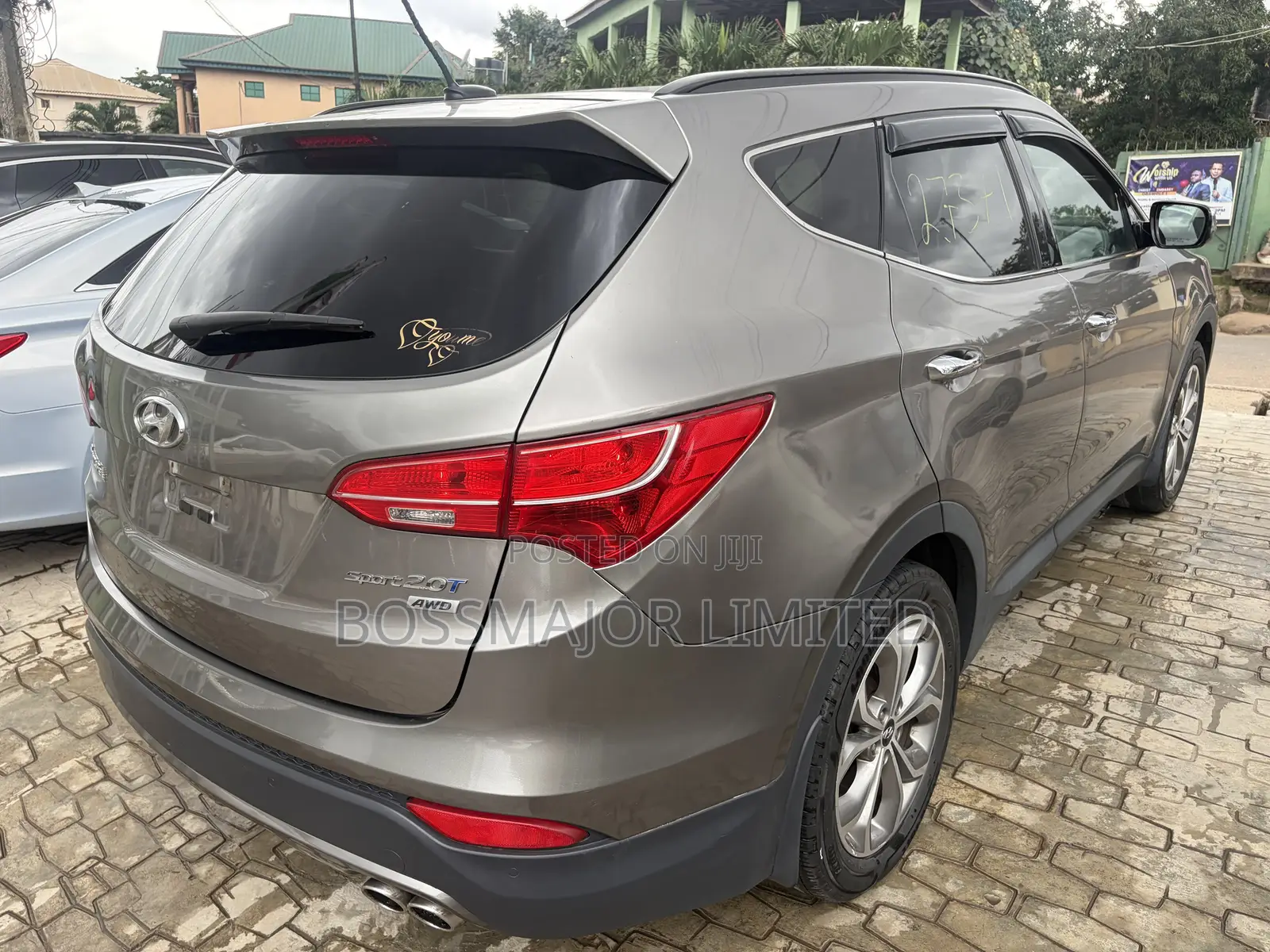 Hyundai Santa Fe 2015 Gray
