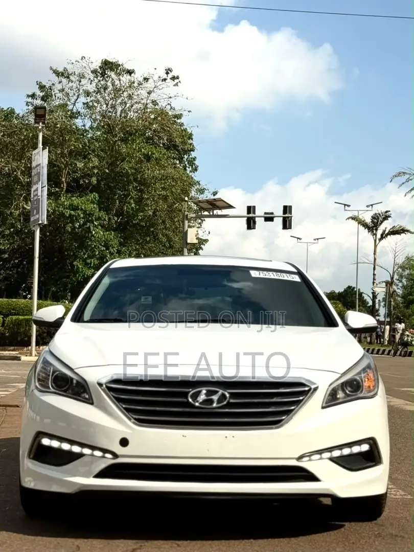 Hyundai Sonata Limited 2.0T Seban (2.0L 4cyl 6A) 2017 White