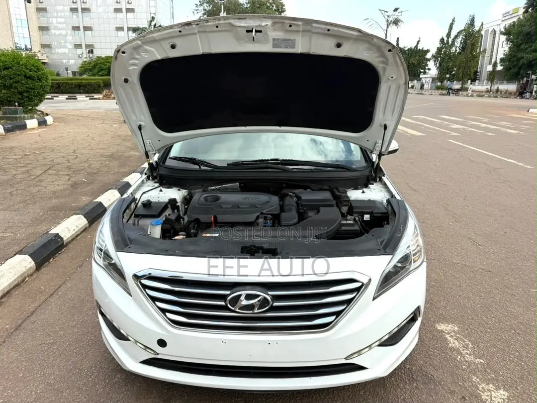 Hyundai Sonata Limited 2.0T Seban (2.0L 4cyl 6A) 2017 White