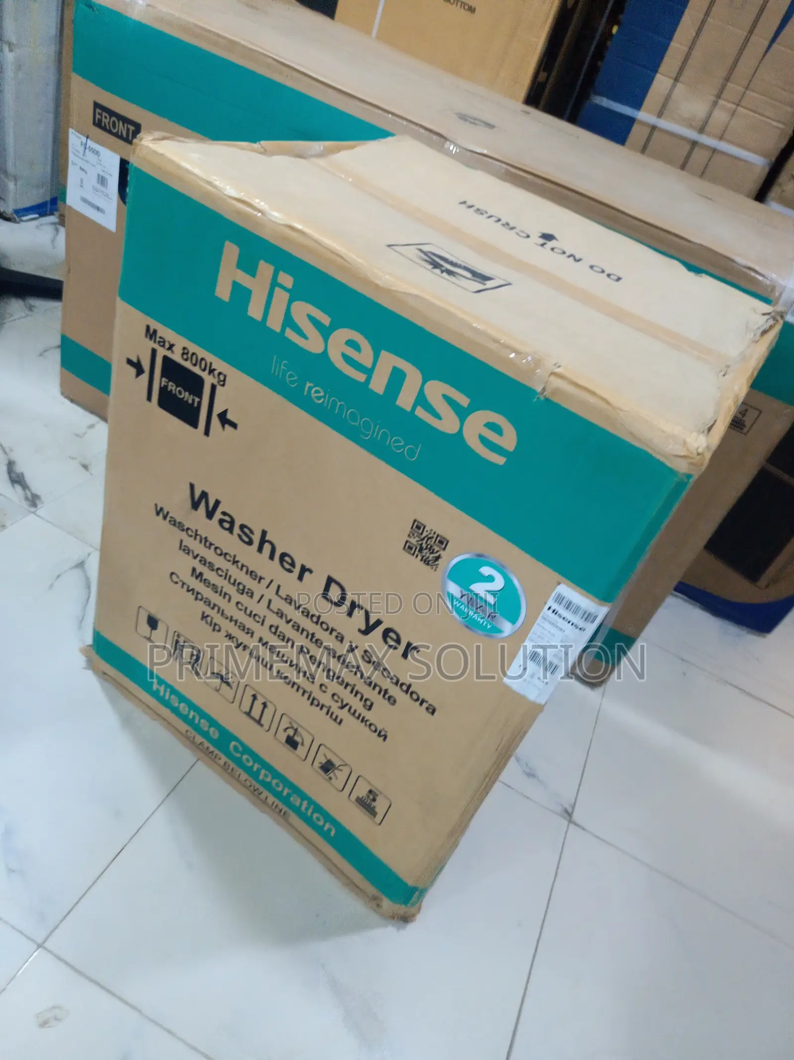 Hisense 8/5kg Combo – Effortless Freshness Every Day