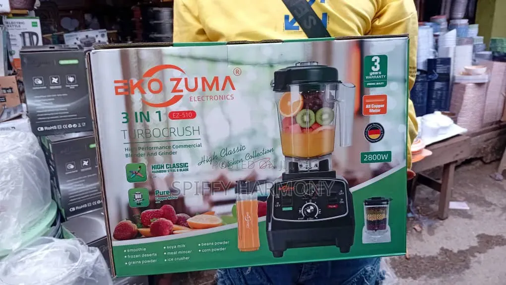 Eko Zuma 3-in-1 Turbo Crush