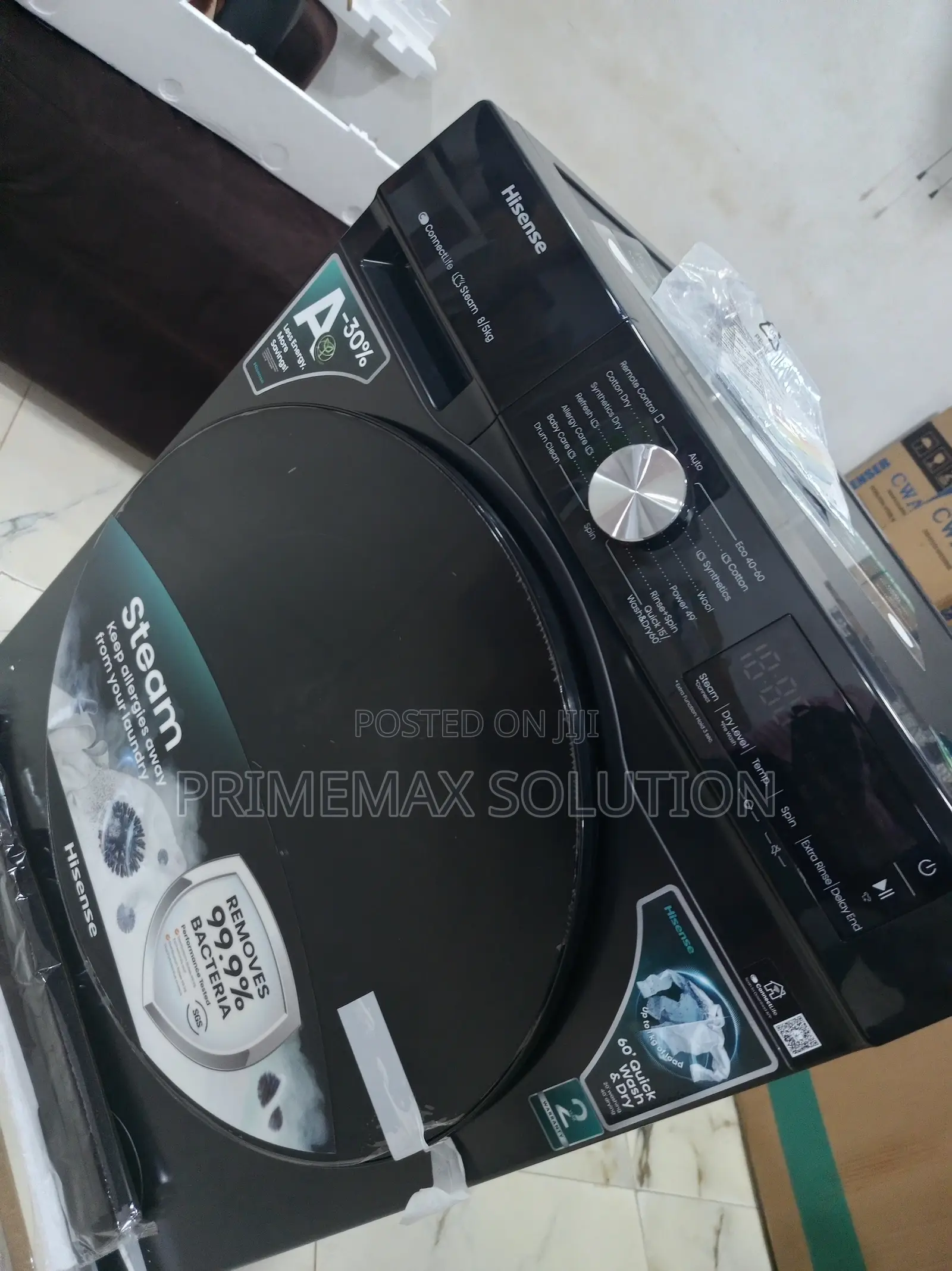 Hisense 8/5kg Combo – Effortless Freshness Every Day