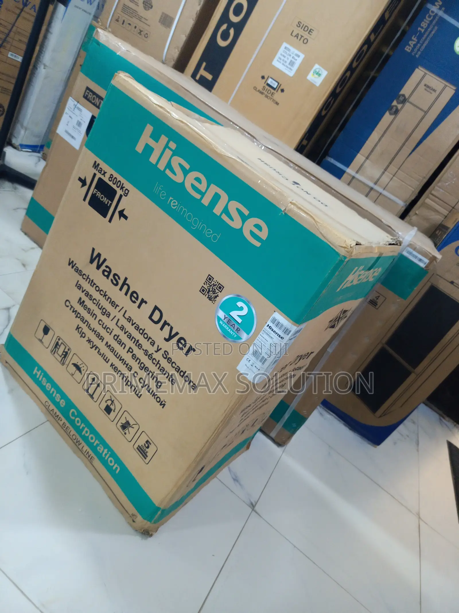 Hisense 8/5kg Combo – Effortless Freshness Every Day