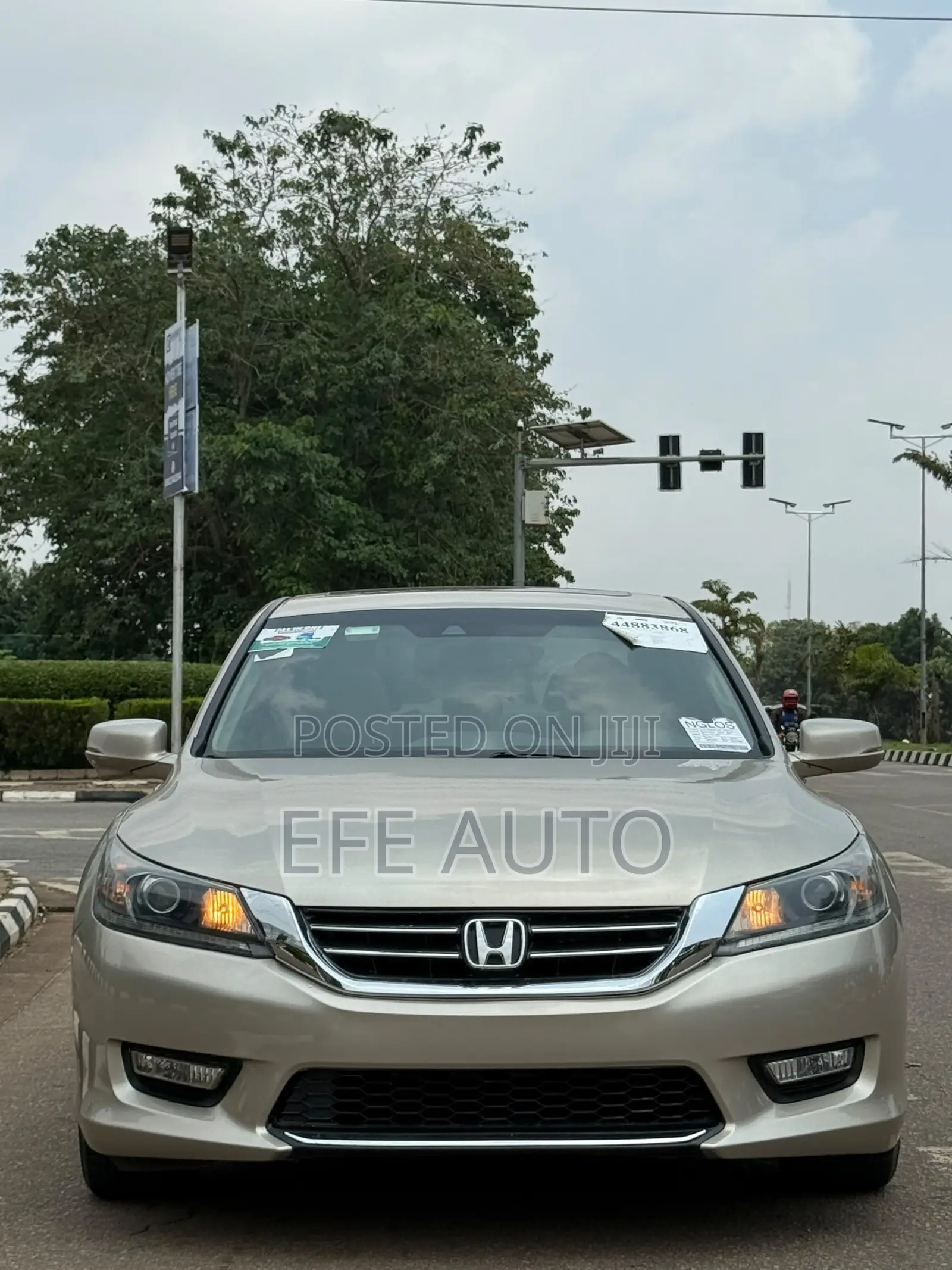 Honda Accord EX-L 2dr Coupe (2.4L 4cyl CVT) 2014 Gold