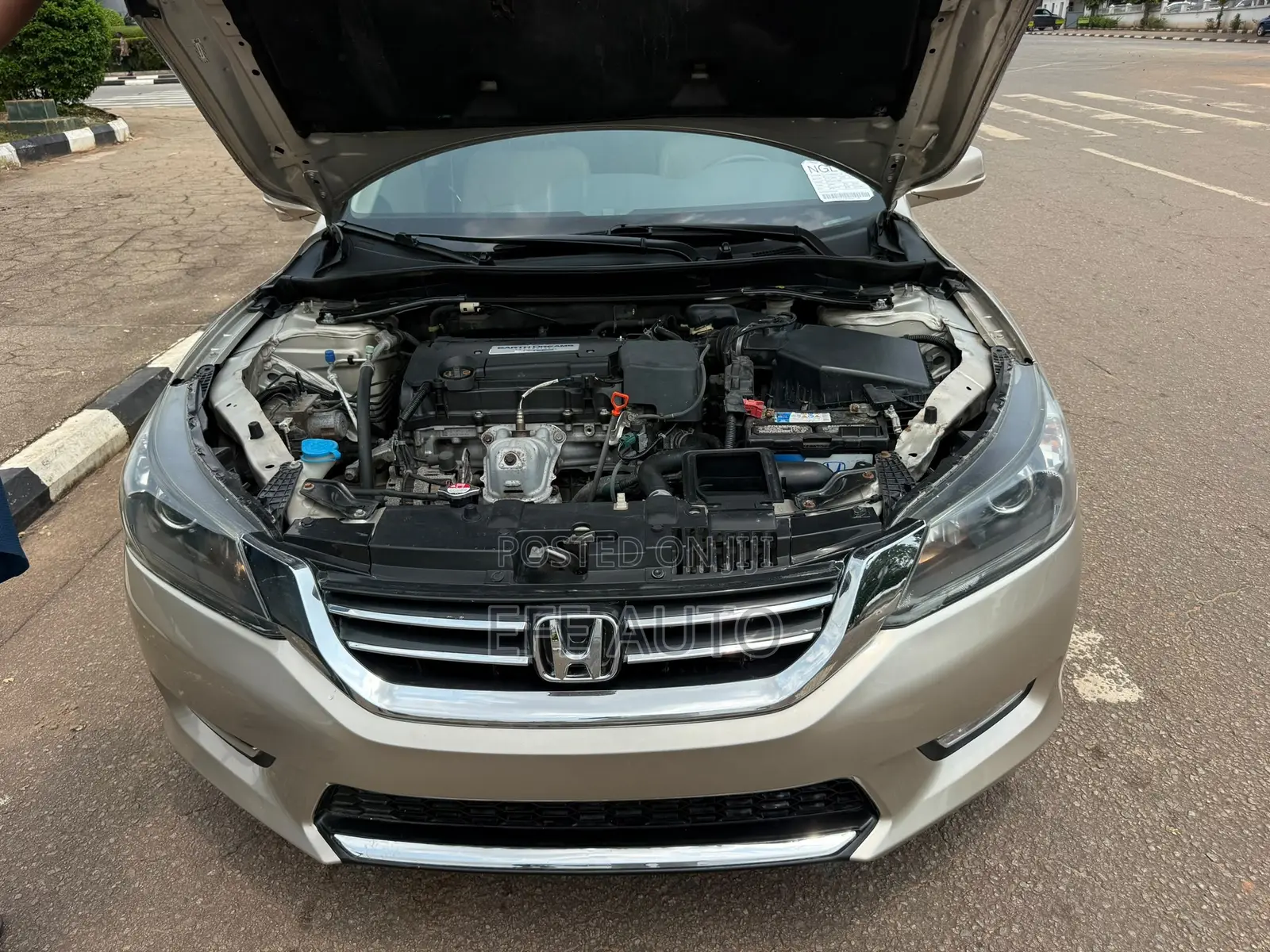Honda Accord EX-L 2dr Coupe (2.4L 4cyl CVT) 2014 Gold