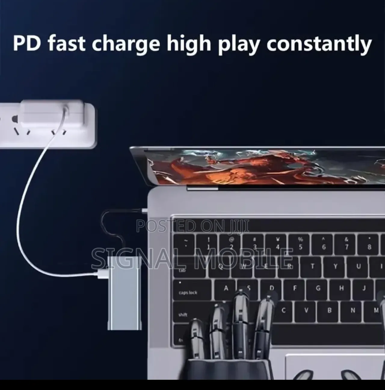 USB C Hub, USB C Adapter 11in 1 With 4k Hdtv, Vga, Type C Pd