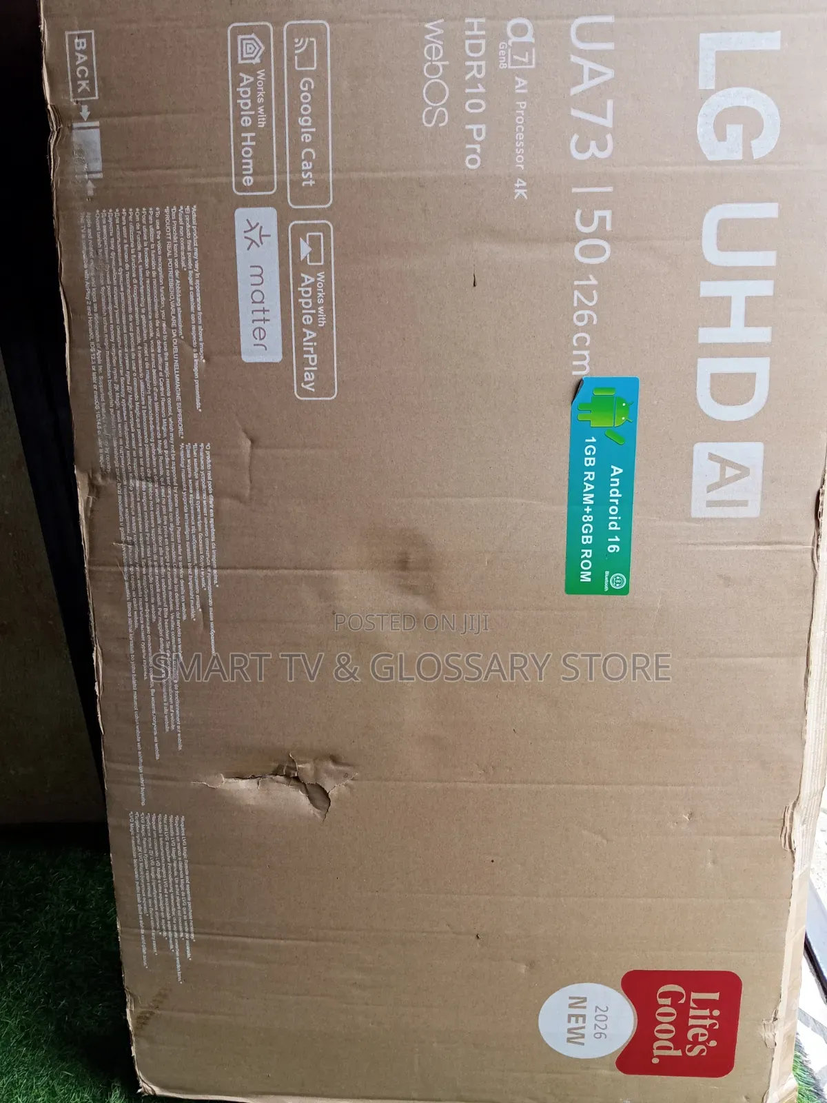 50 Inches LG Ua73 Smart TV