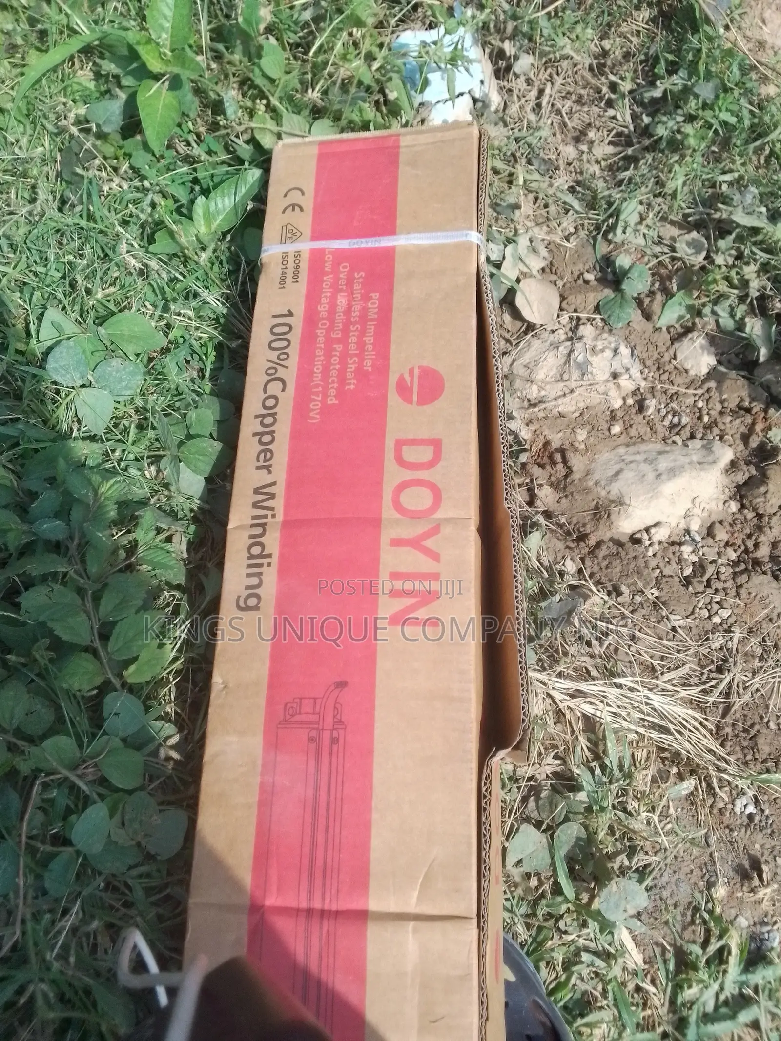 Doyin 0.5hp Borehole Pump – Power Your Water Supply!