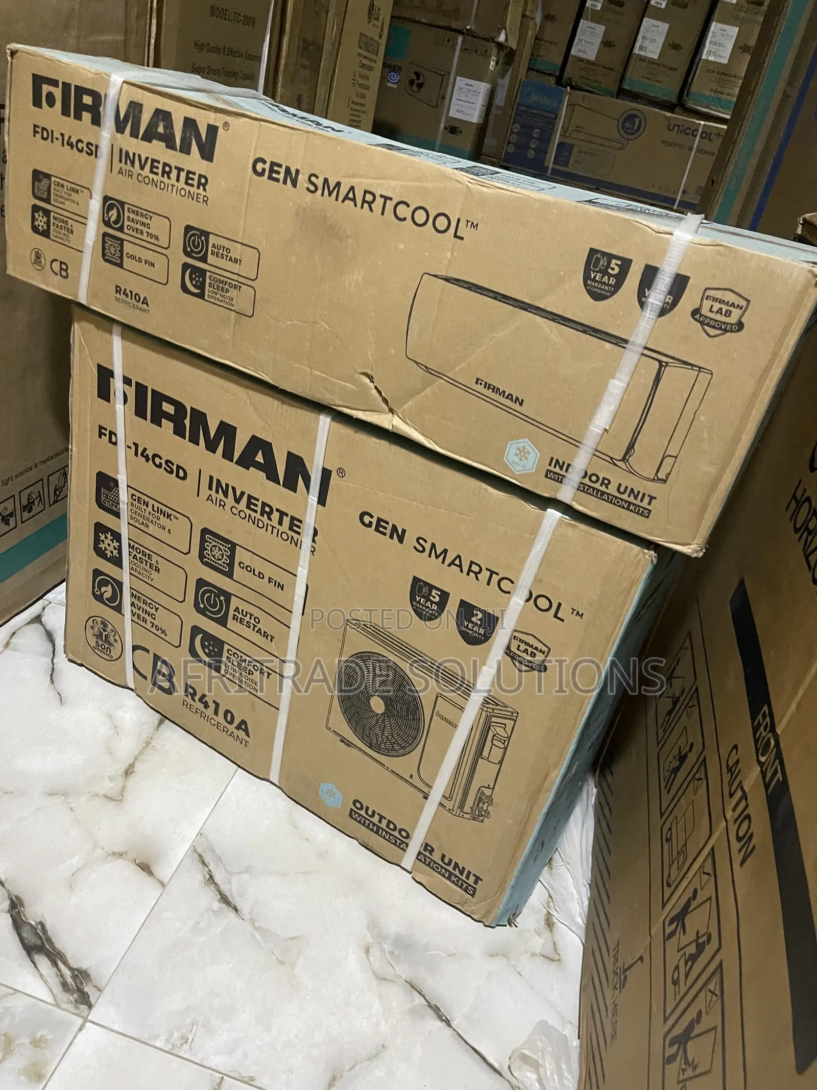 Firman 1.1HP Inverter AC – Fast & Quiet Cooling