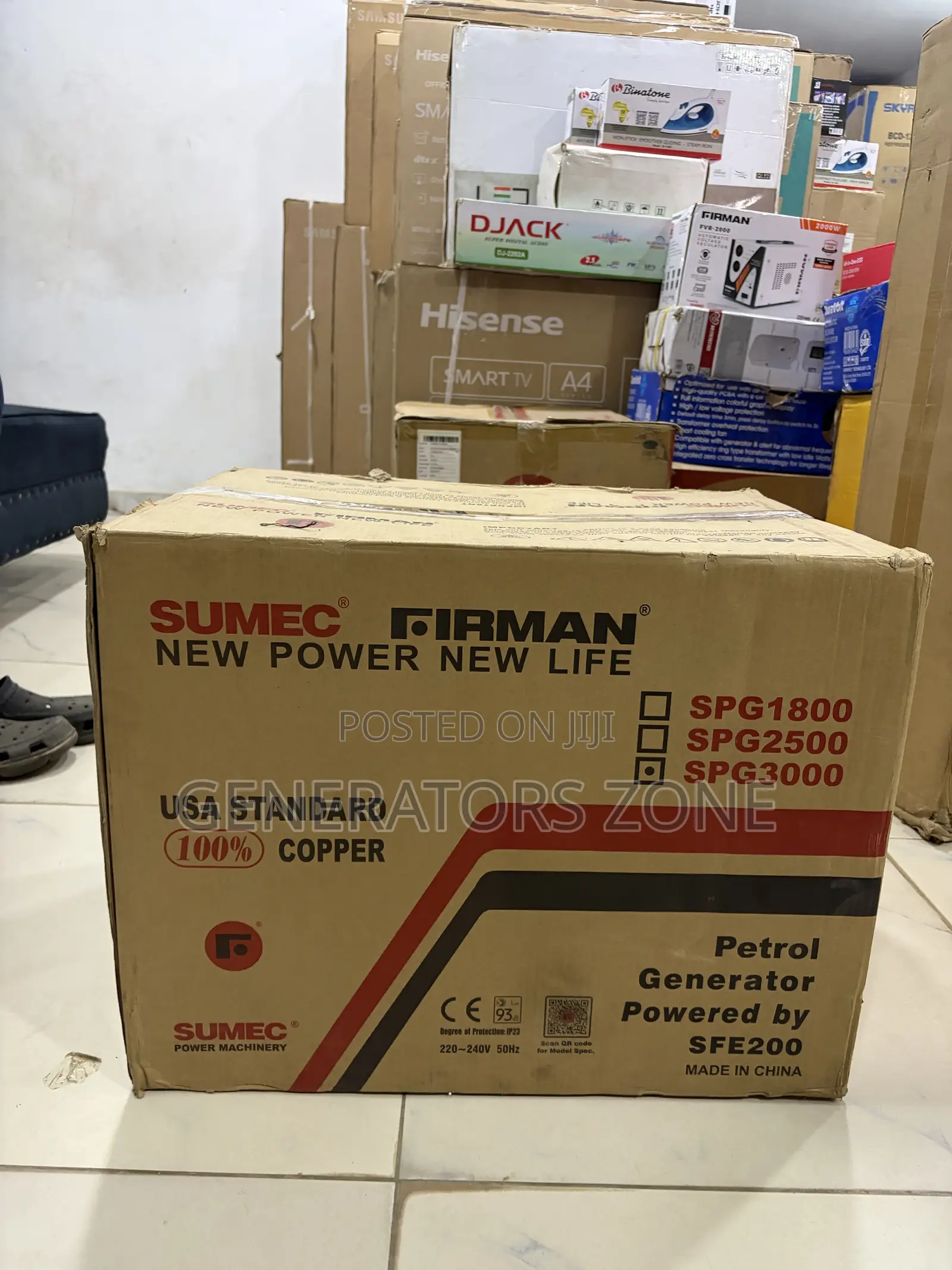 4.5KVA Firman SPG 3000 SUMEC Home Generator
