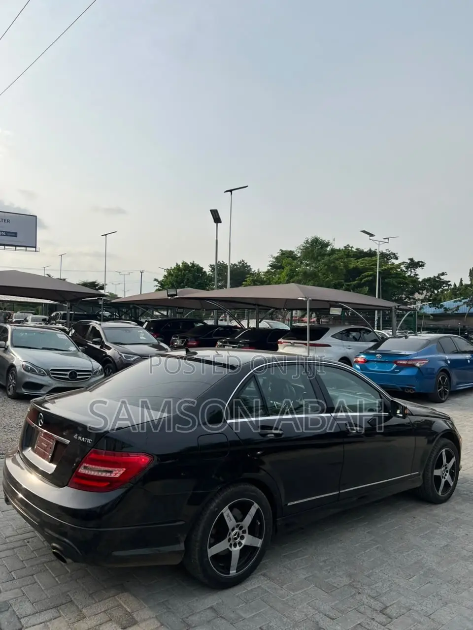 Mercedes-Benz C300 Sport 4Matic Sedan AWD (3.5L 6cyl 7A) 2013 Black