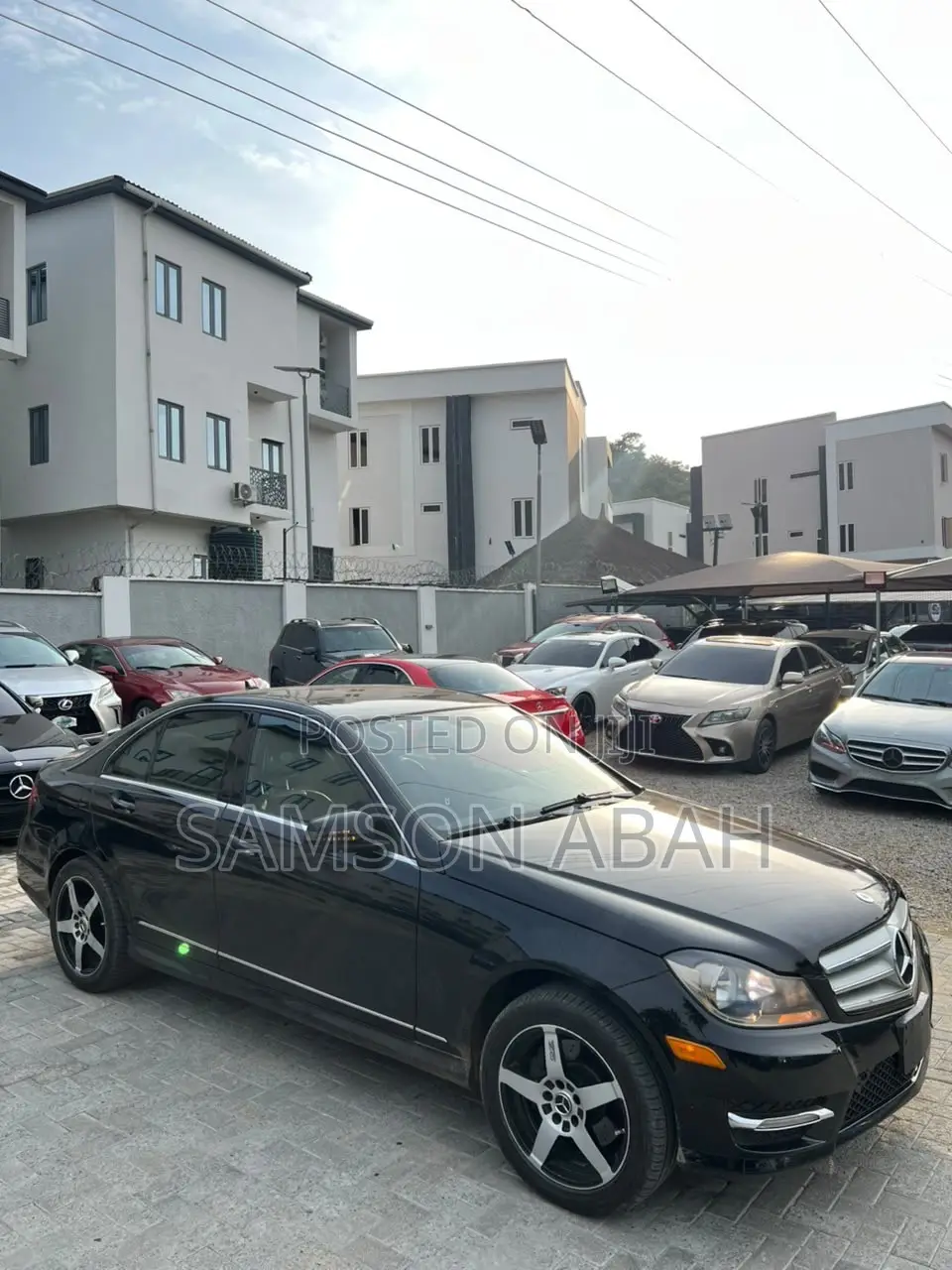 Mercedes-Benz C300 Sport 4Matic Sedan AWD (3.5L 6cyl 7A) 2013 Black