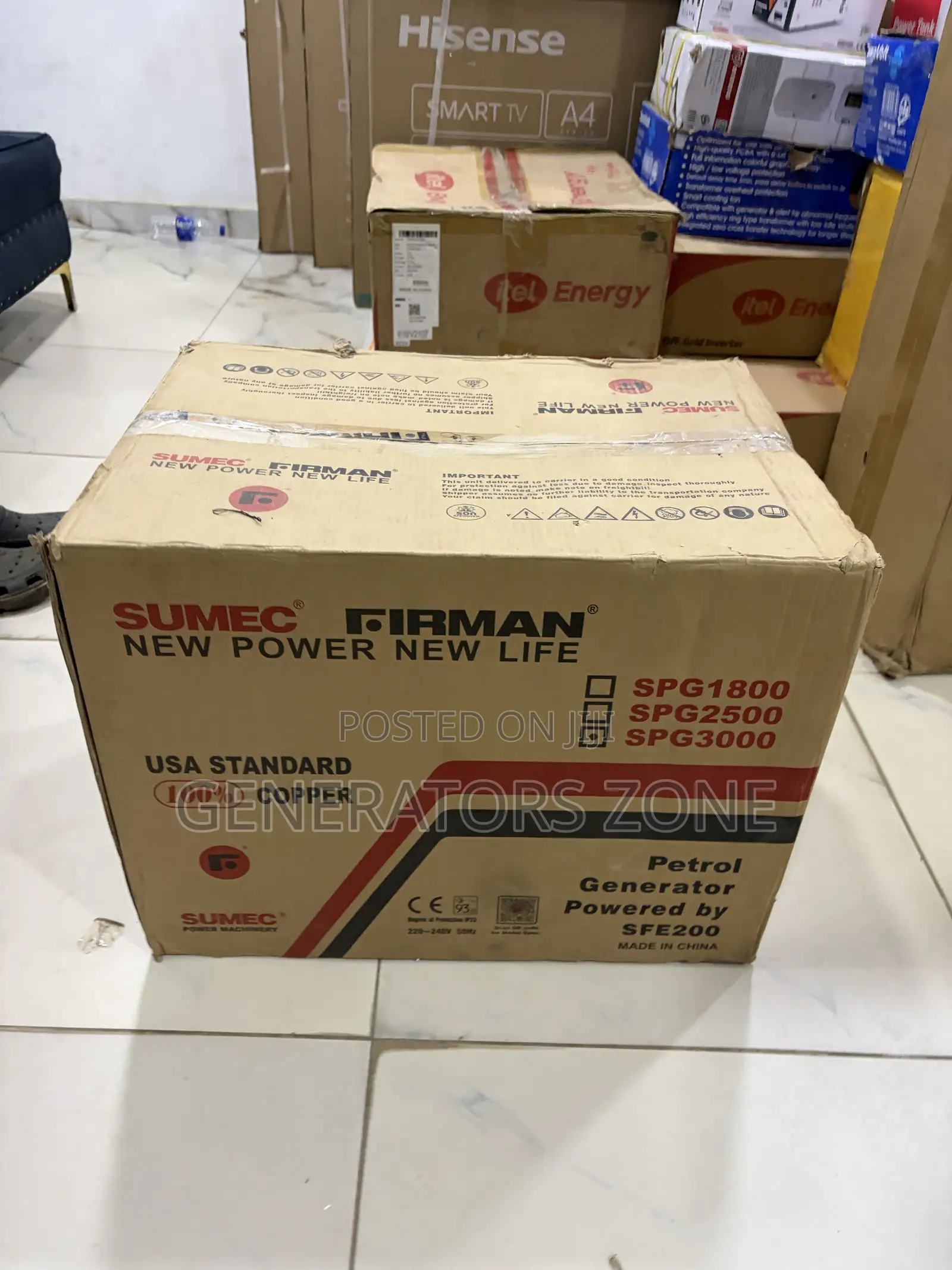 Firman SUMEC SPG 3000 Business Generator 4.5KVA