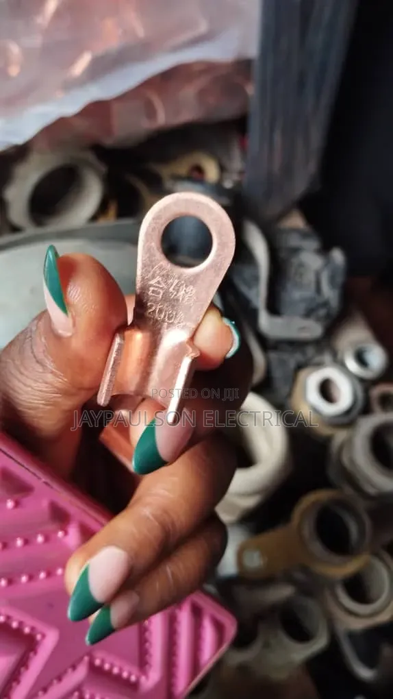 OT Series Open-Barrel Copper Ring Terminal Lugs