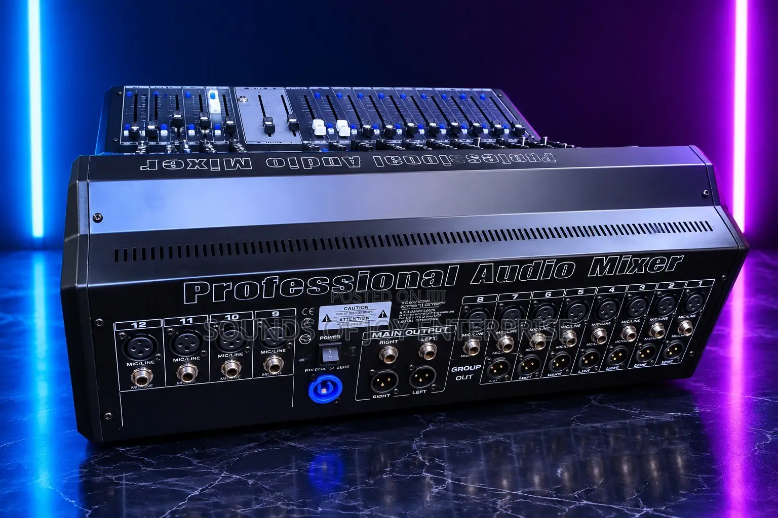Professional Energy, Mixer 16 Channels