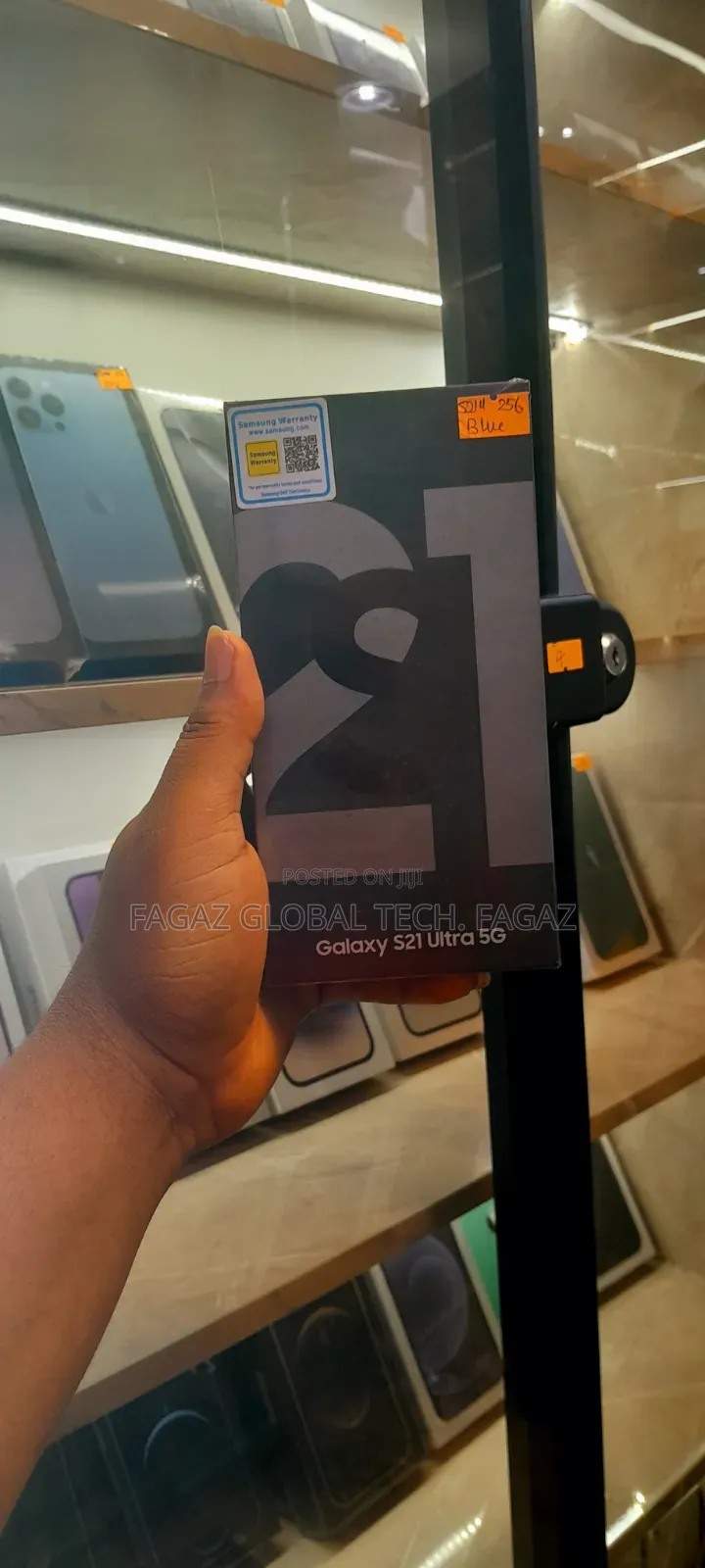 New Samsung Galaxy S21 Ultra 5G 128 GB Black