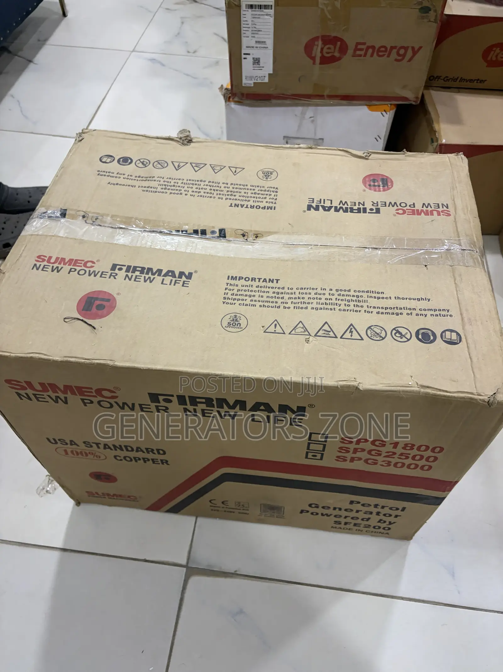 Firman SPG 3000 4.5KVA SUMEC Premium Standard Generator