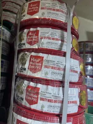 Original 4mm Single Core Lion Wire – 100% Pure Copper (100m Roll)