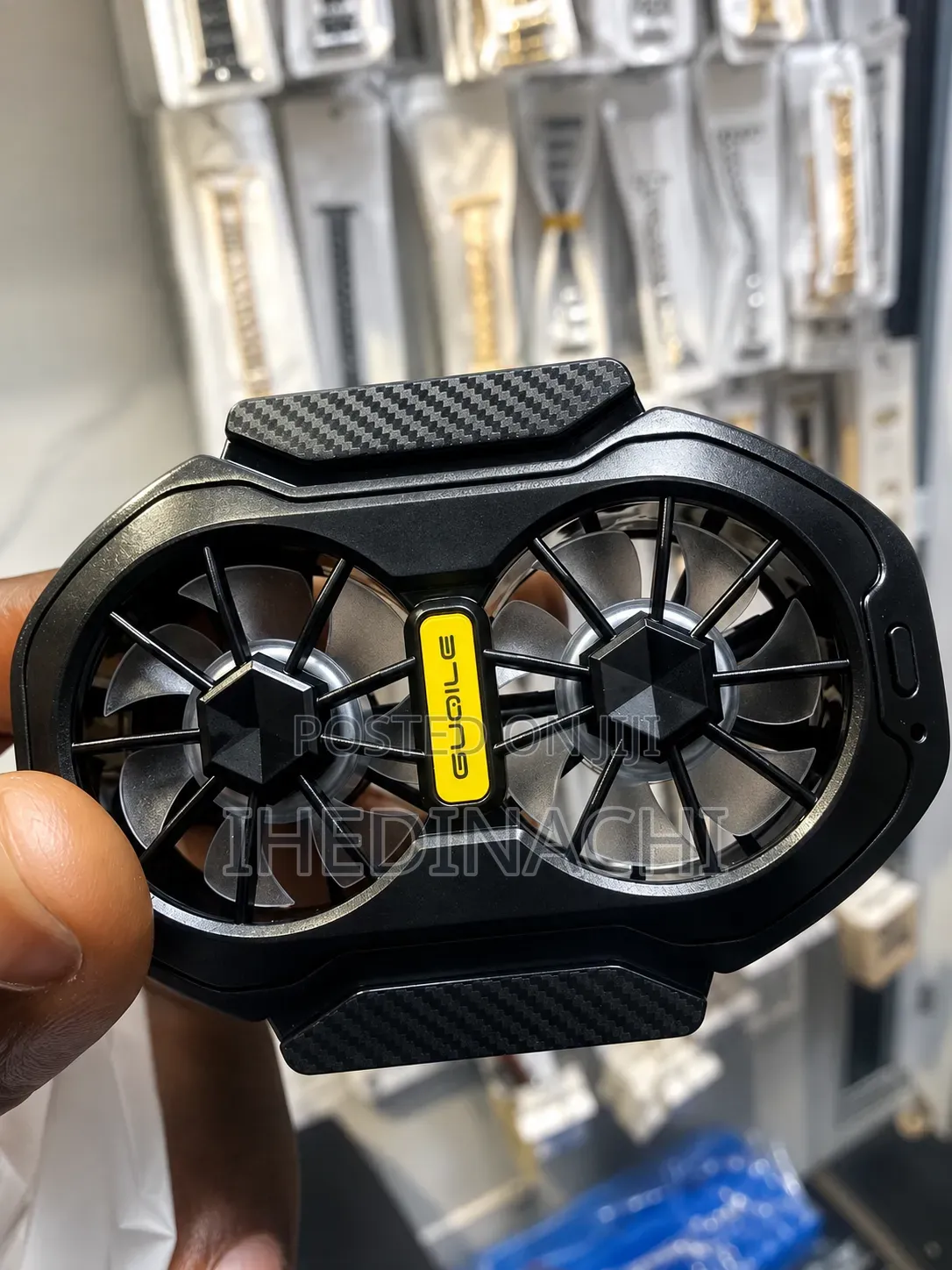 FS01 Rechargeable  Phone Cooler With Double Fan