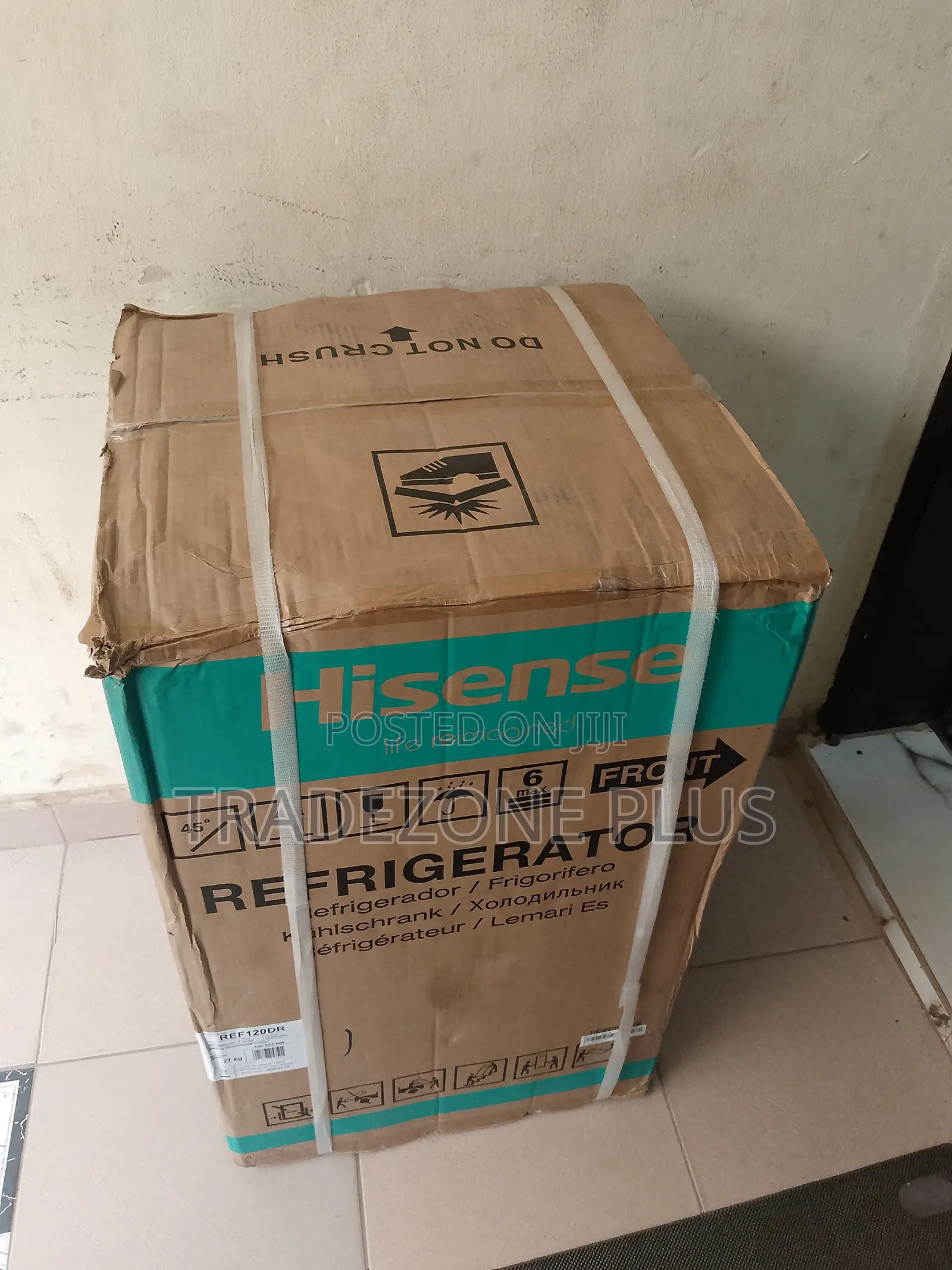 Hisense Silver Double Door Refrigerator 87L